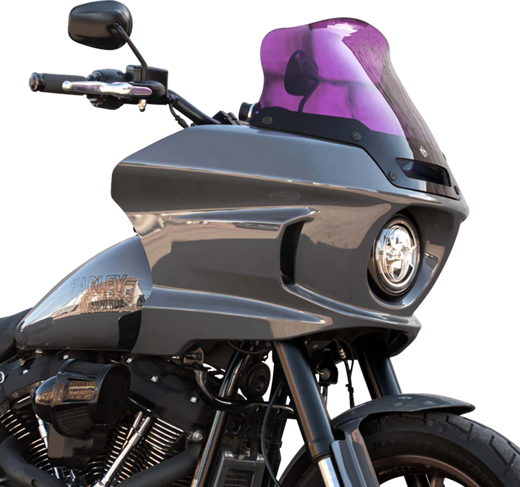 KLOCK WERKS Kolor Flare™ Sport Windshield - 8" - Purple - FXLRST KWW-02-0634