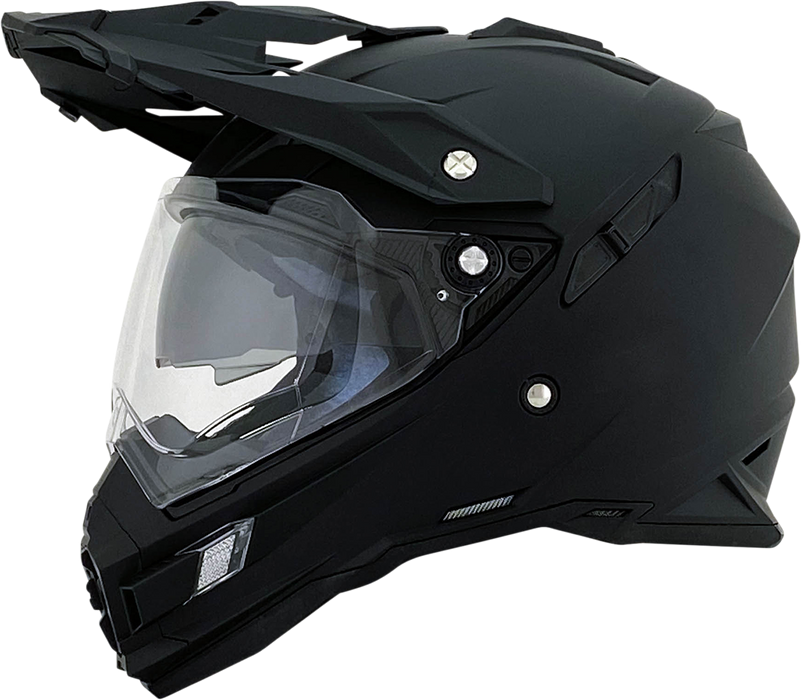 AFX FX-41DS Motorcycle Helmet - Matte Black - XL 0110-3740