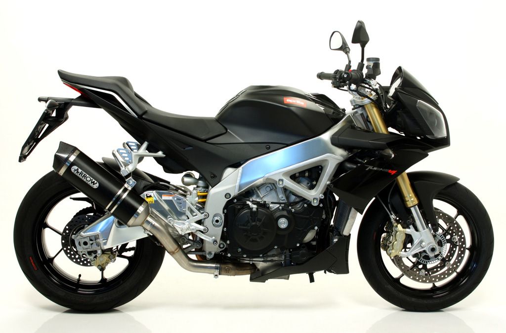 Arrow Aprilia Rsv4 15/16-Tuono V4 1100 '15/16 Homologated Carbon Race-Tech Silencer With Carbon End Cap For Arrow Link Pipe 71744mk