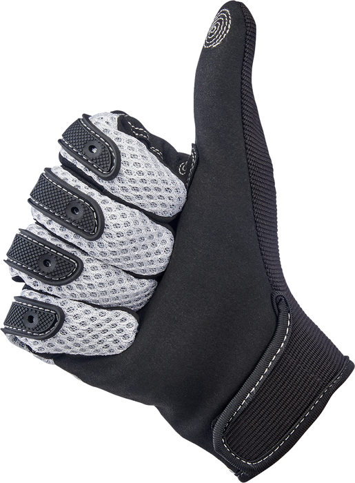 BILTWELL Anza Gloves - White - Small 1507-0401-002