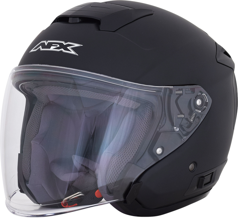 AFX FX-60 Motorcycle Helmet - Matte Black - Small 0104-2555