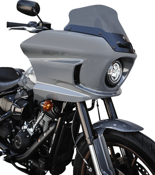 KLOCK WERKS Flare™ Windshield - 6" - Dark Smoke - FXLRST KWW-02-0607-DS