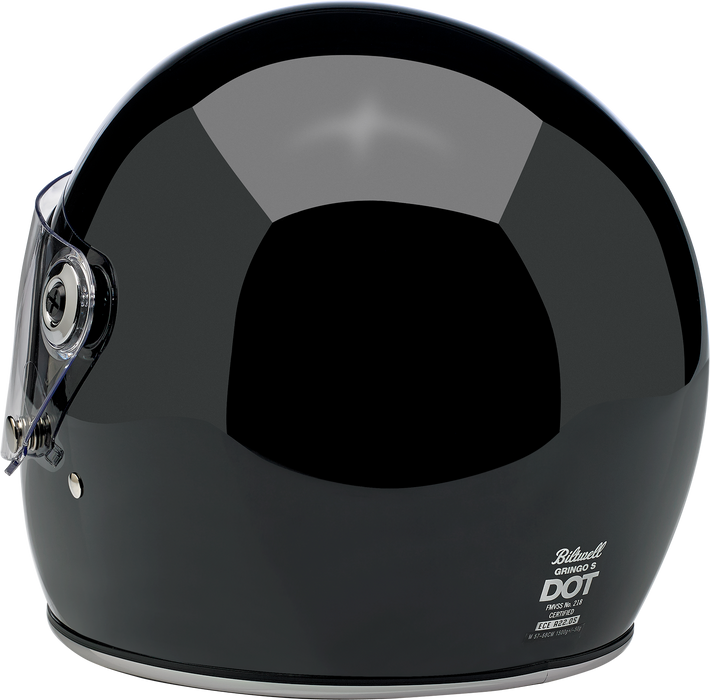 BILTWELL Gringo S Motorcycle Helmet - Gloss Black - XS 1003-101-101