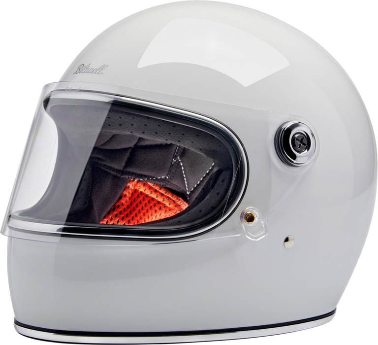 BILTWELL Gringo S Motorcycle Helmet - Gloss White - Large 1003-102-504