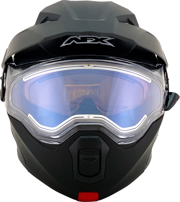 AFX FX-111DS Snow Motorcycle Helmet - Electric - Matte Black - Medium 0120-0800