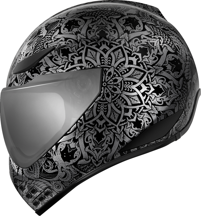 ICON Domain™ Motorcycle Helmet - Gravitas - Black - XL 0101-14962