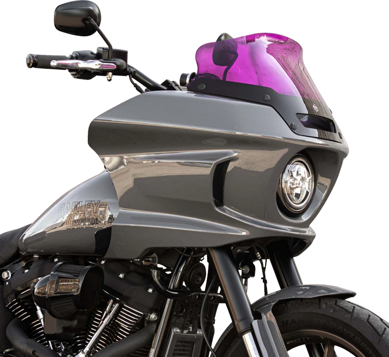 KLOCK WERKS Kolor Flare™ Sport Windshield - 6" - Purple - FXLRST KWW-02-0627