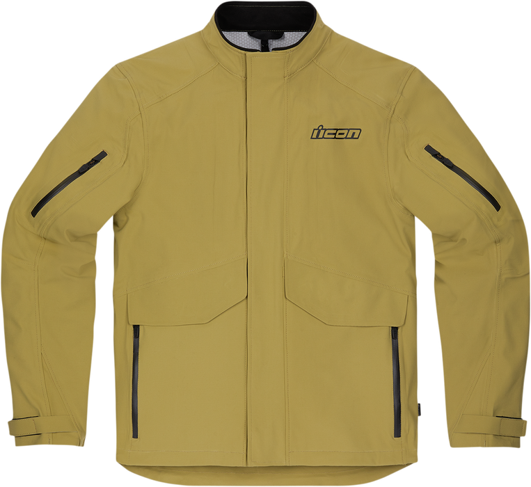 ICON Stormhawk Jacket CE - Tan - 2XL 2820-5363