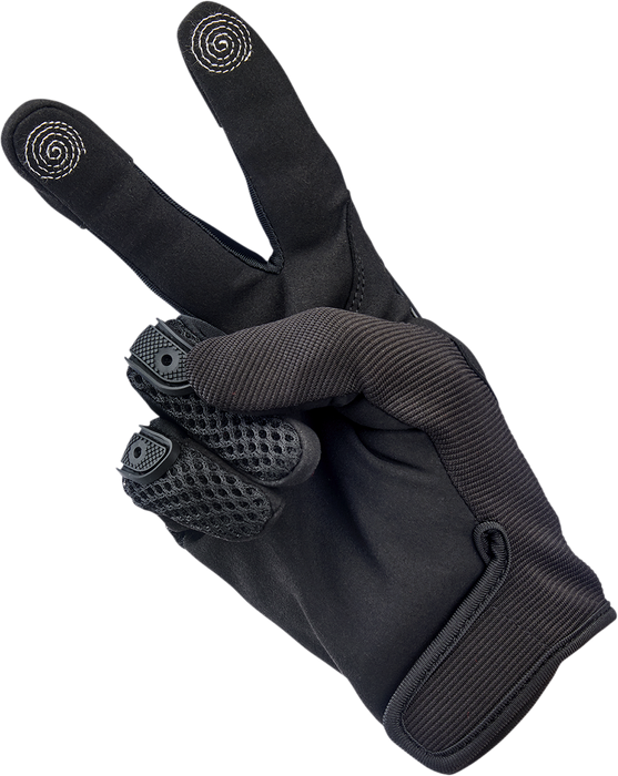 BILTWELL Anza Gloves - Black Out - XL 1507-0101-005