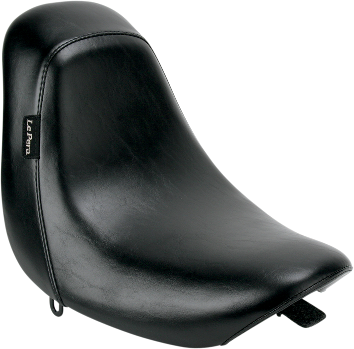 LE PERA Bare Bones Solo Seat - Smooth - Black - Deuce LD-007