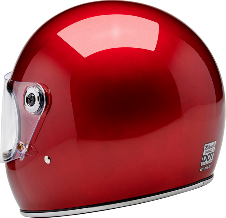 BILTWELL Gringo S Motorcycle Helmet - Metallic Cherry Red - XS 1003-351-501