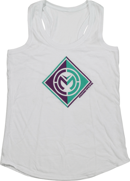 MOOSE RACING Women's Insignia Tank - White - XL 3031-4165
