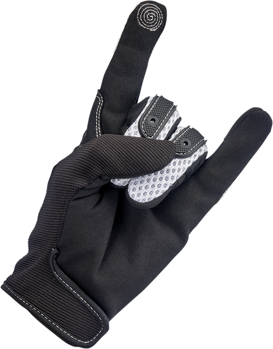 BILTWELL Anza Gloves - White - XS 1507-0401-001