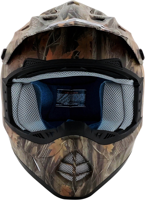 AFX FX-17 Motorcycle Helmet - Camo - XL 0110-1820