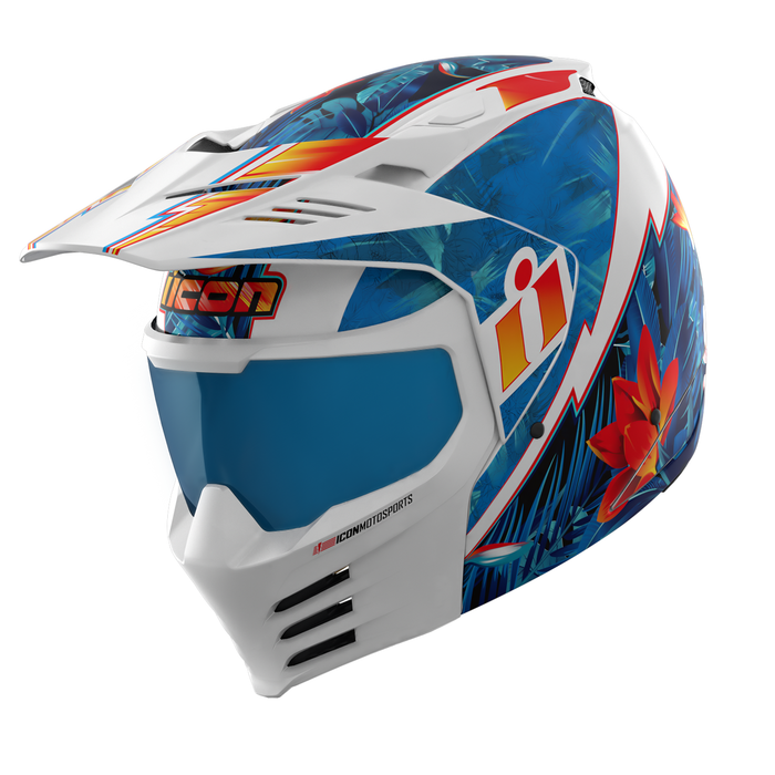 ICON Elsinore™ Motorcycle Helmet - Kaonohi - Blue - 3XL 0104-3270