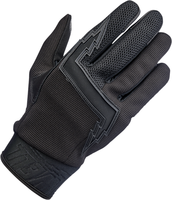 BILTWELL Baja Gloves - Black Out - Small 1508-0101-302