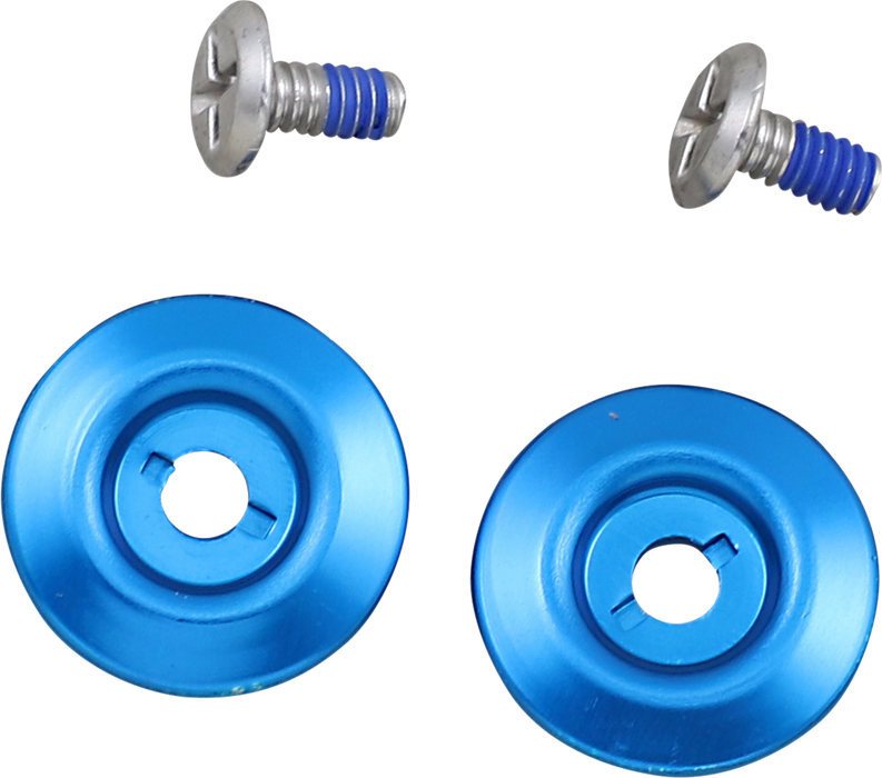 BILTWELL Gen 2 Hardware Kit - SS Screw - Blue Baseplate 0034-150-71