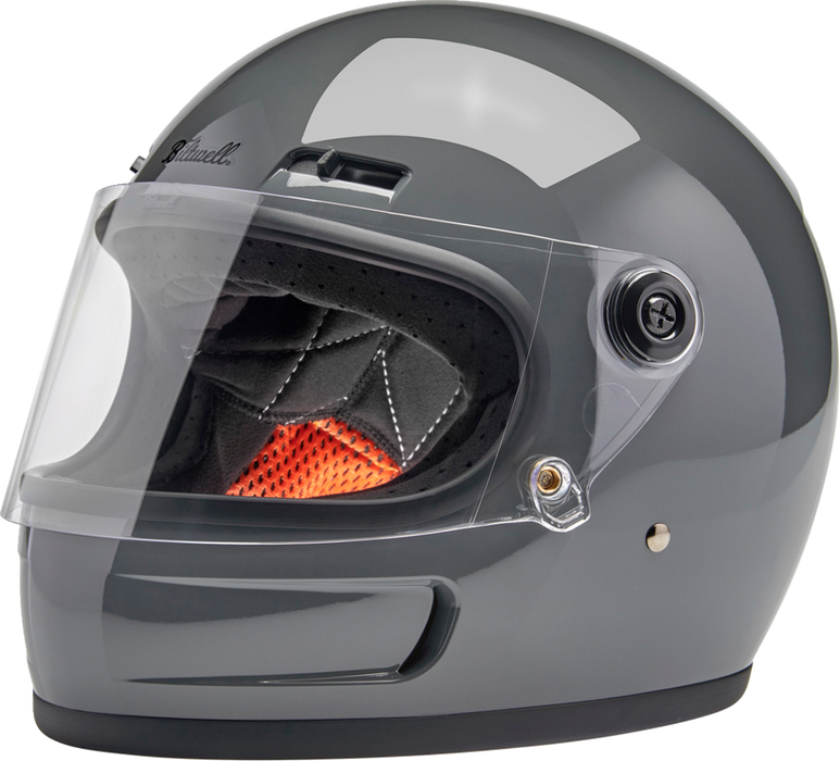 BILTWELL Gringo SV Helmet - Gloss Storm Gray - Large 1006-109-504