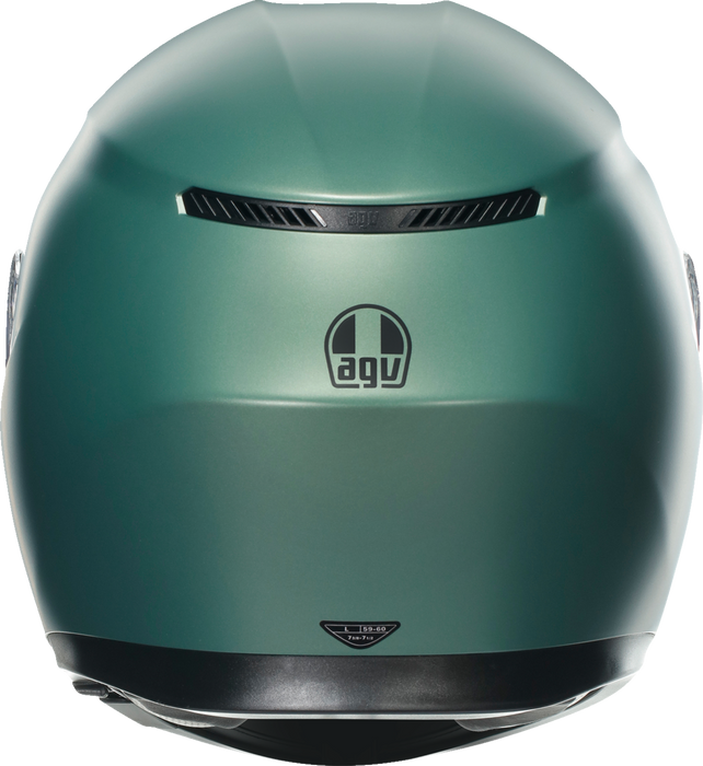 AGV K3 Motorcycle Helmet - Matte Salvia Green - Small 2118381004015S