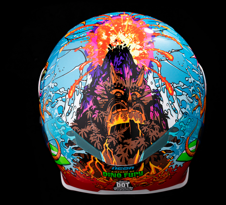 ICON Airform™ Motorcycle Helmet - Dino Fury - 3XL 0101-14795