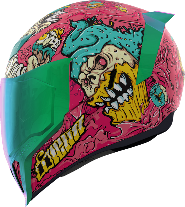 ICON Airflite™ Motorcycle Helmet - Snack Attack - MIPS® - Pink - Medium 0101-16926