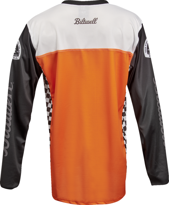 BILTWELL Good Times Jersey - Orange/Black - 2XL 8120-087-006