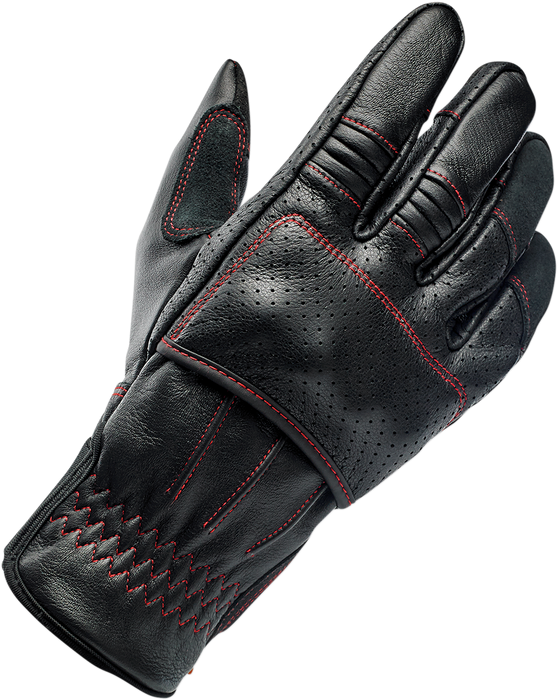 BILTWELL Borrego Gloves - Redline - XS 1506-0108-301