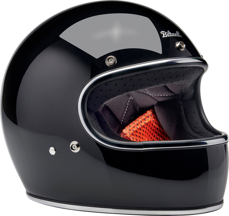 BILTWELL Gringo Helmet - Gloss Black - Large 1002-101-504