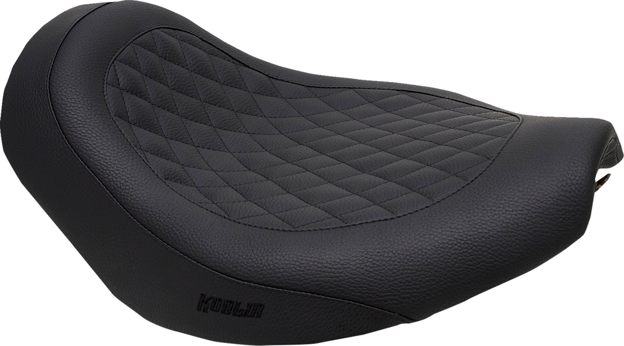 KODLIN MOTORCYCLE Seat - Solo - Black - For M8 Breakout/Fatboy K59660