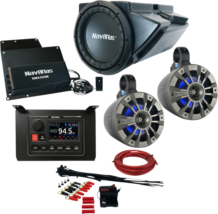 NAVATLAS Audio Kit - Zone 3 - Turbo S RZR1ZONE3S