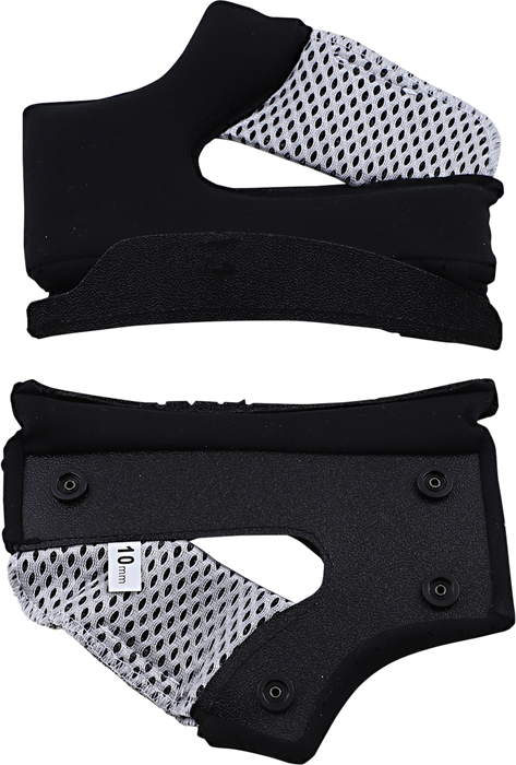 BILTWELL Gringo/Gringo S Cheek Pads - ECE - 10 mm 0023-020-0110