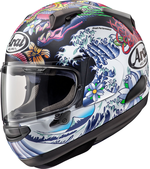 ARAI Quantum-X Motorcycle Helmet - Oriental - Black Frost - Small 0101-15749