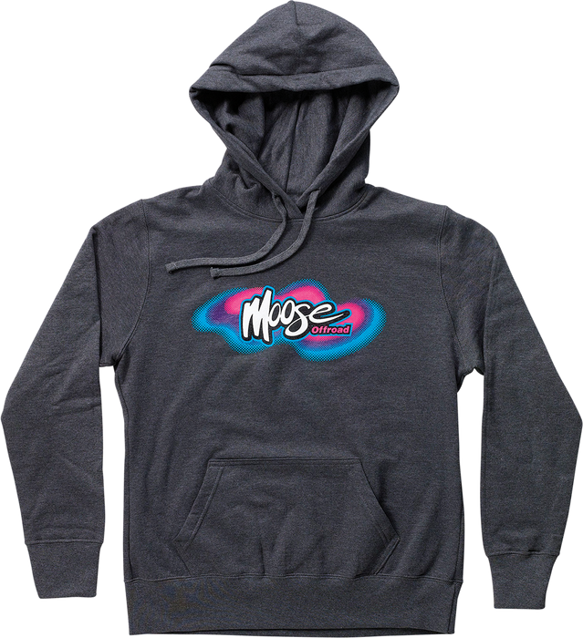 MOOSE RACING Women's Retro Hoodie - Gray - XL 3051-1153