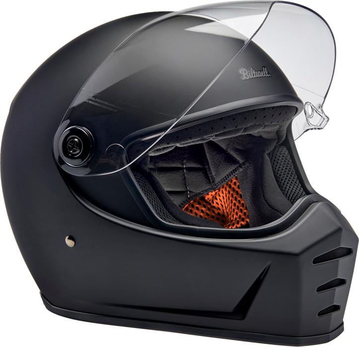 BILTWELL Lane Splitter Helmet - Flat Black - XS 1004-201-501