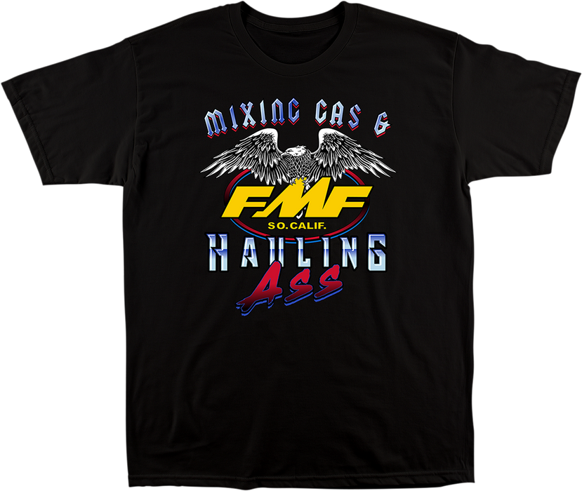 FMF Fighter T-Shirt - Black - Medium FA21118907BKMD 3030-21273