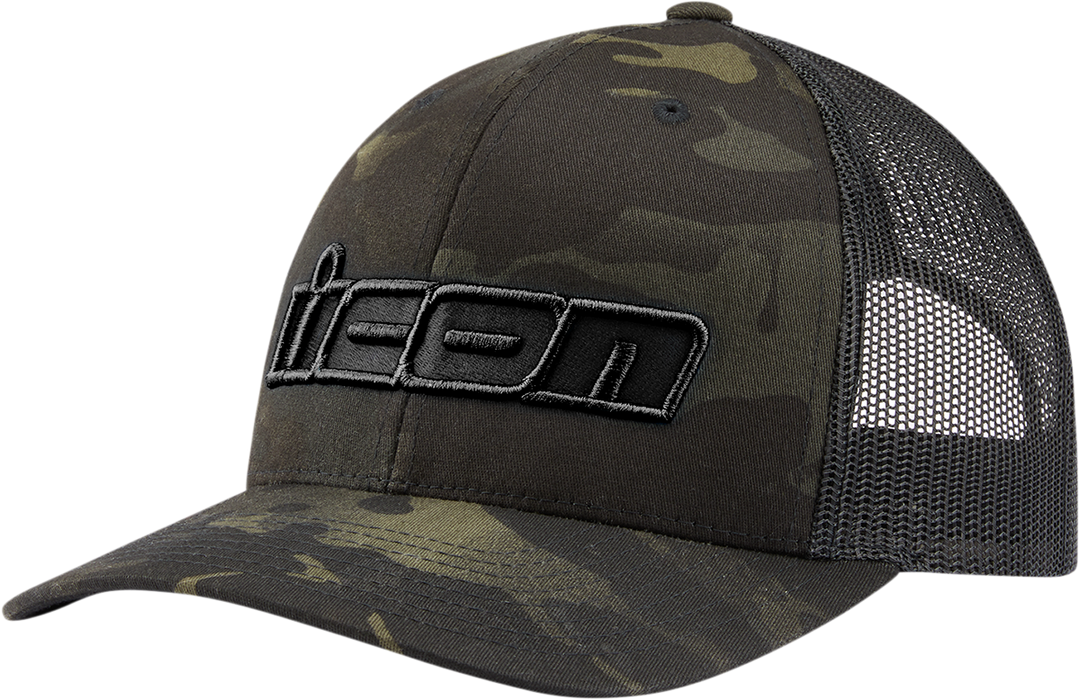 ICON MC Punch™ Hat - Black Camo 2501-3662