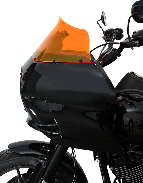 KLOCK WERKS Kolor Flare™ Windshield - 9" - Orange Ice - FXRP KWW-02-0608