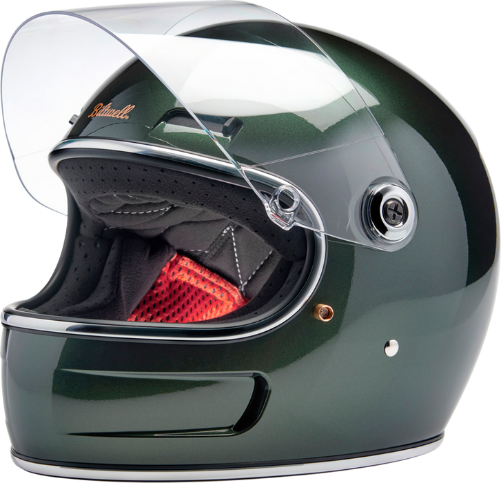 BILTWELL Gringo SV Helmet - Metallic Sierra Green - Large 1006-324-504