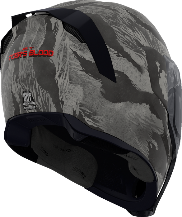 ICON Airflite™ Motorcycle Helmet - Tiger's Blood - MIPS® - Gray - Small 0101-16241