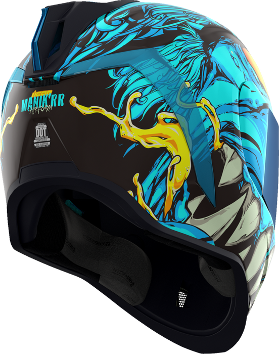 ICON Airform™ Motorcycle Helmet - Manik'RR - MIPS® - Light Blue - XL 0101-17018