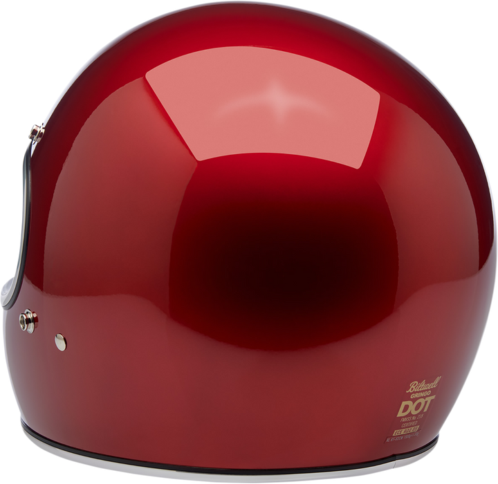 BILTWELL Gringo Motorcycle Helmet - Metallic Cherry Red - XS 1002-351-101