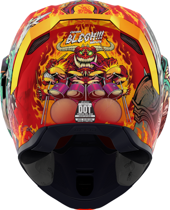 ICON Airflite™ Motorcycle Helmet - Blegh - MIPS® - Red - Medium 0101-16922