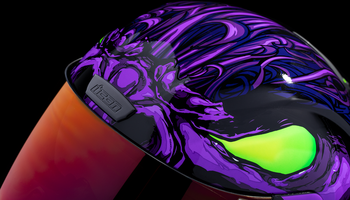 ICON Airform™ Motorcycle Helmet - Manik'RR - MIPS® - Purple - Medium 0101-16972