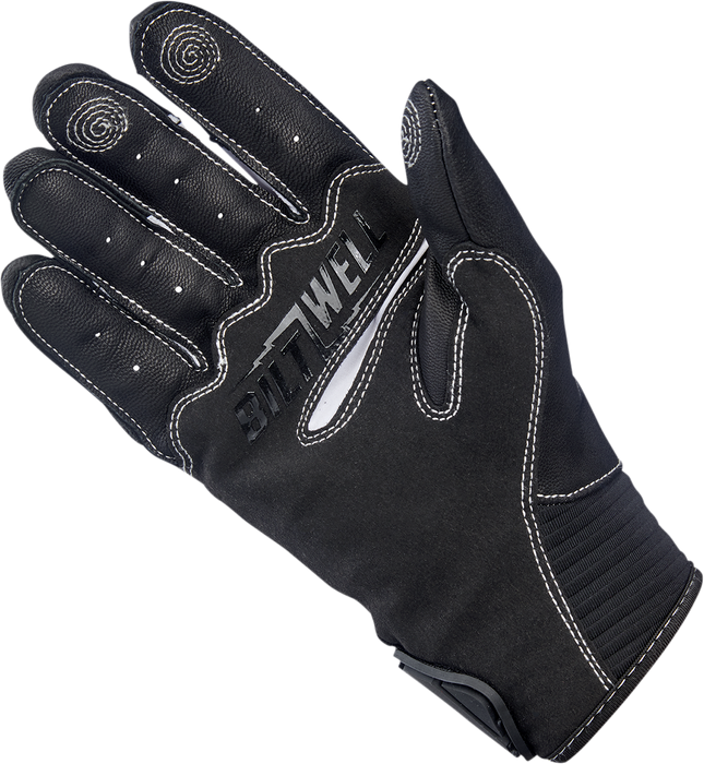 BILTWELL Bridgeport Gloves - Gray - Small 1509-1101-302