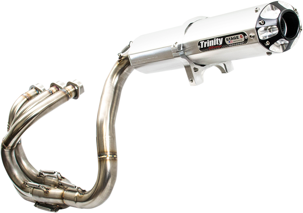 TRINITY RACING Stage 5 Exhaust System - Aluminum TR-4155F