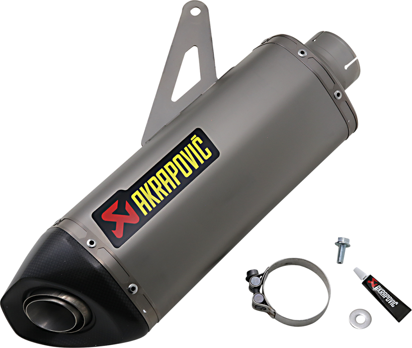 AKRAPOVIC Slip-On Line Muffler - Titanium Monster 821/1200 S-D12SO3-HRT 1811-2755