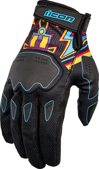 ICON Hooligan™ Lucky Lid Gloves - Black - 2XL 3301-4645