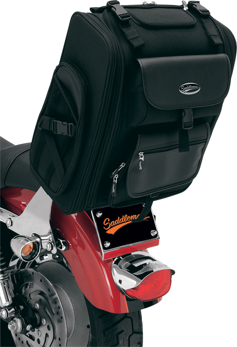 SADDLEMEN S2200E Expandable Sissy Bar Bag 3515-0080