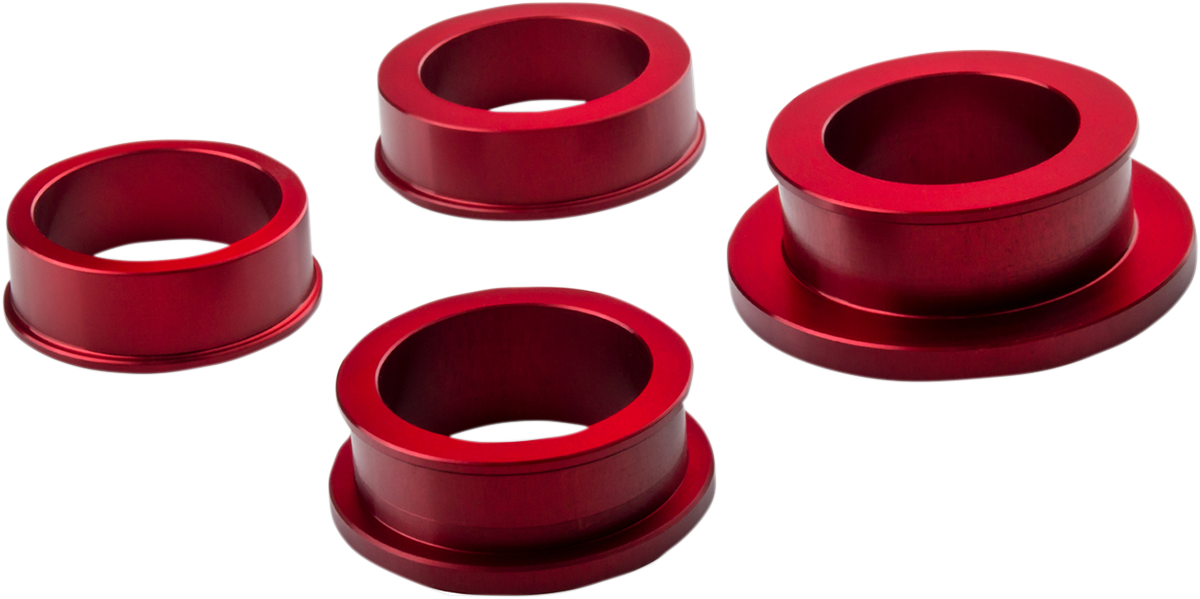 DRIVEN RACING Wheel Spacer - Captive - Red - Kawasaki DCWS-002