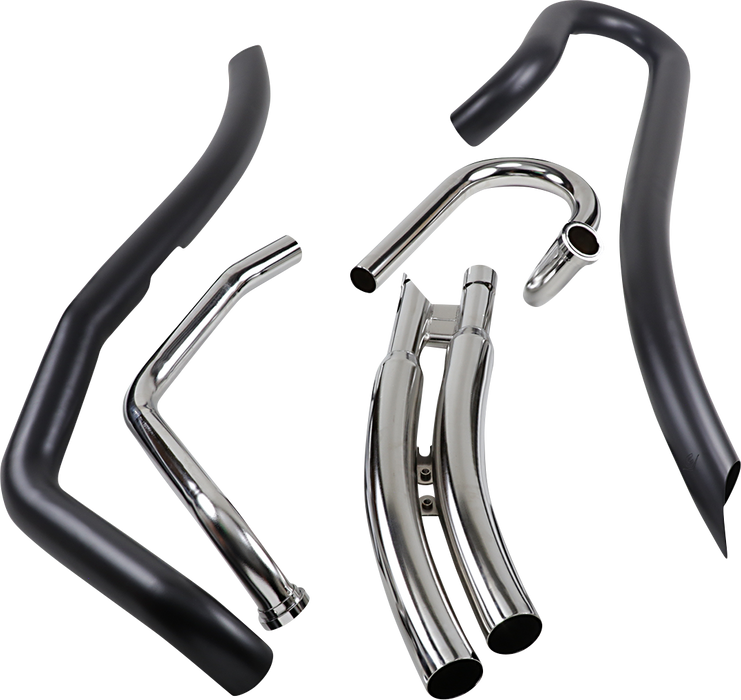 COBRA Speedster Swept Exhaust - Black - M109R 3221B